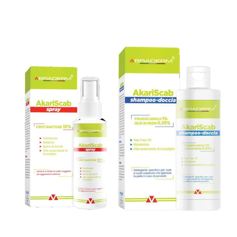 Akariscab Shampoo + Spray 5 akariscab shampoo + spray